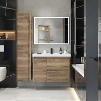 Зеркало BRIZ Берн 100×70 с подсветкой, подогревом и часами / 238 01-47100-00 00 — 6