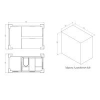 Тумба с раковиной BRIZ Берн 90 + Грэйс / 238 03-20090-15 00 ВЕЛ дуб веллингтон табак — 6