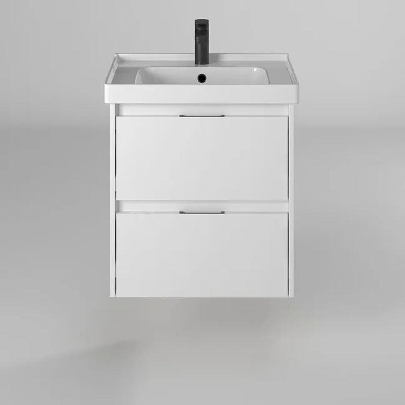 Тумба с раковиной BRIZ Вена 60 + Грэйс / 239 03-18060-15 00 БЕЛ