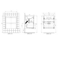 Тумба с раковиной BRIZ Вена 60 + Грэйс / 239 03-18060-15 00 БЕЛ — 8