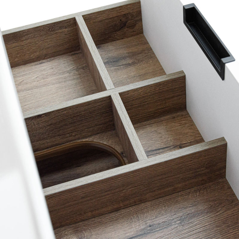 Тумба с раковиной BRIZ Вена 60 + Грэйс / 239 03-18060-15 00 БЕЛ