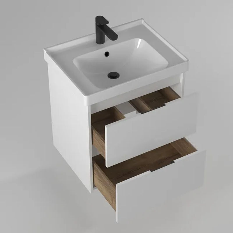 Тумба с раковиной BRIZ Вена 60 + Грэйс / 239 03-18060-15 00 БЕЛ