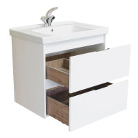 Тумба с раковиной BRIZ Вена 60 + Грэйс / 239 03-18060-15 00 БЕЛ — 4