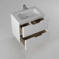 Тумба с раковиной BRIZ Прато 70 + Прато / 240 03-18070-16 00 БЕЛ — 2