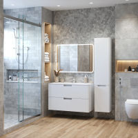 Тумба с раковиной BRIZ Прато 100 + Прато / 240 03-18100-16 00 БЕЛ — 5