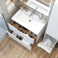 Тумба с раковиной BRIZ Прато 100 + Прато / 240 03-18100-16 00 БЕЛ — 3