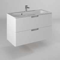 Тумба с раковиной BRIZ Прато 100 + Прато / 240 03-18100-16 00 БЕЛ — 1