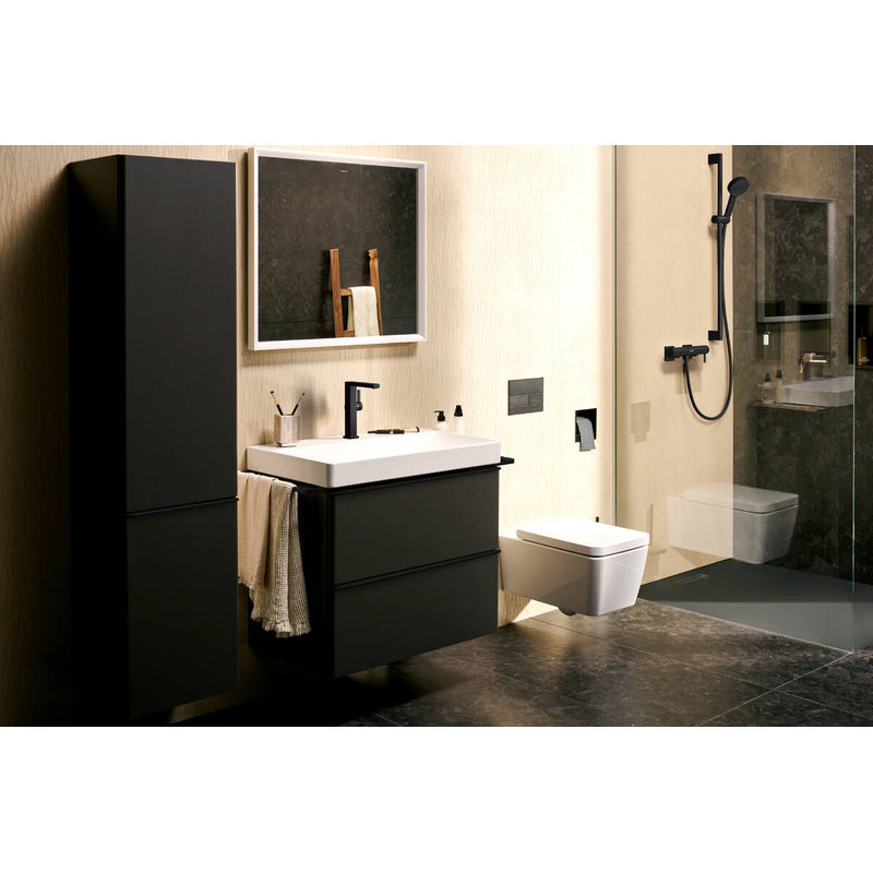 Душевая лейка Hansgrohe Pulsify Relaxation 105 3jet 24110670 матовый черный