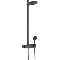 Душевая система Hansgrohe Pulsify Showerpipe 260 2jet 24240670 матовый черный с термостатом — 1