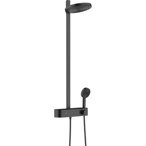 Душевая система Hansgrohe Pulsify Showerpipe 260 2jet 24240670 матовый черный с термостатом