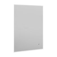 Зеркало BRIZ Кватро 60×80 с подсветкой ореол и подогревом / 243 01-52060-00 00 (белый матовый) — 2