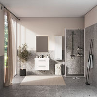 Зеркало BRIZ Кватро 60×80 с подсветкой ореол и подогревом / 243 01-52060-00 00 (белый матовый) — 3