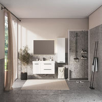 Зеркало BRIZ Кватро 100×70 с подсветкой ореол и подогревом / 243 01-52100-00 00 (белый матовый) — 3