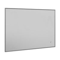 Зеркало BRIZ Кодэ 100×70 с подсветкой ореол и подогревом / 243 01-54100-00 00 (темно-серый матовый) — 1