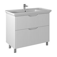 Тумба с раковиной BRIZ Монблан 105 + Дуглас / 247 03-08105-14 00 БЕЛ — 1