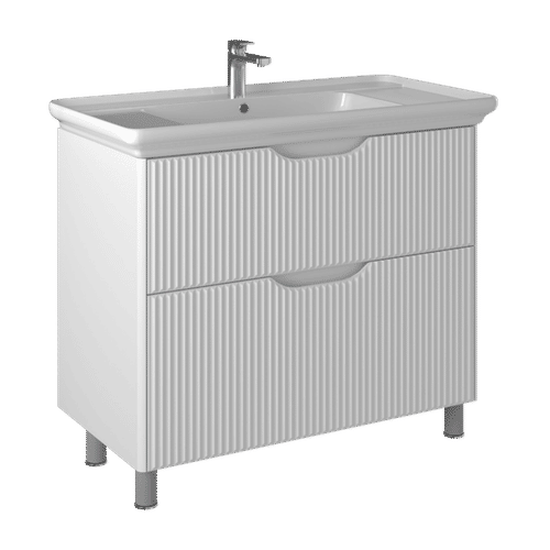 Тумба с раковиной BRIZ Монблан 105 + Дуглас / 247 03-08105-14 00 БЕЛ