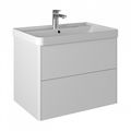 Тумба подвесная BRIZ Сенсе 70 с умывальником Beauty + clik-clak