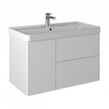 Тумба подвесная BRIZ Сенсе 90 с умывальником Beauty + clik-clak