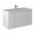 Тумба подвесная BRIZ Сенсе 100 с умывальником Beauty + clik-clak