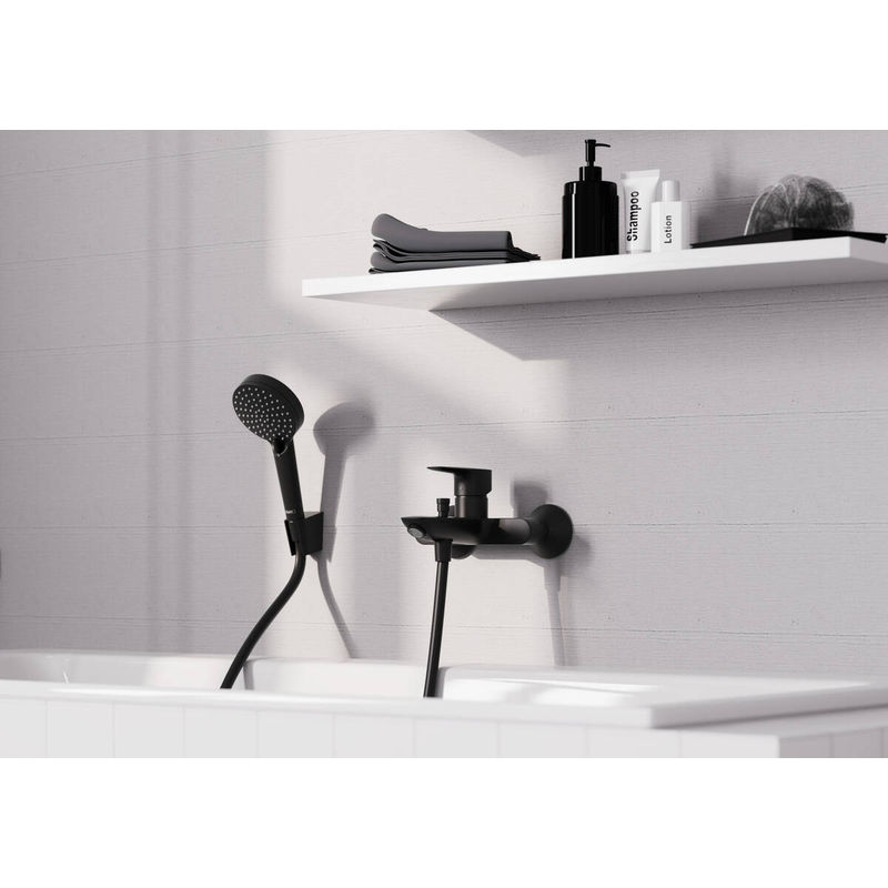 Душевая лейка HansGrohe Vernis Blend Vario 26270670 матовый черный
