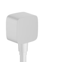 Шланговое подключение HansGrohe FexFit E с обратным клапаном / 26457700 матовый черный — 1