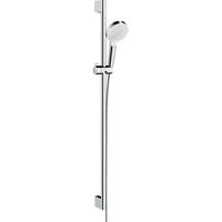 Душевой гарнитур Hansgrohe Crometta Vario Isiflex 160 см 26536400 хром-белый — 1