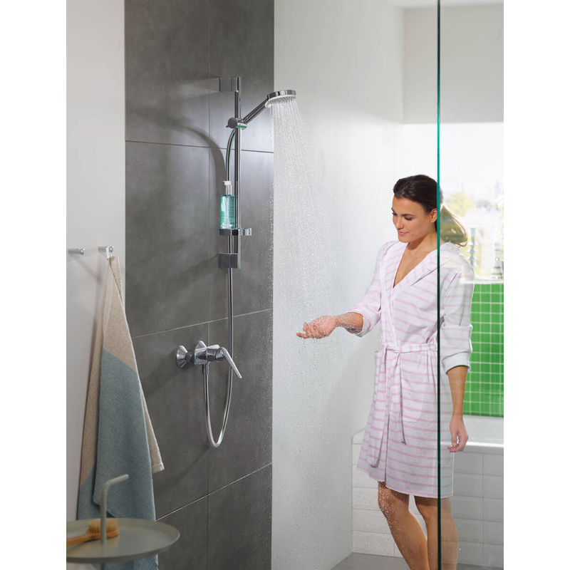 Душевой гарнитур Hansgrohe Crometta Vario Isiflex 160 см 26553400 хром-белый с мыльницей