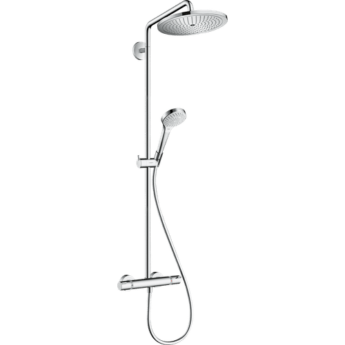 Душевая система Hansgrohe Croma Select Showerpipe 280 1jet 26790000 хром с термостатом