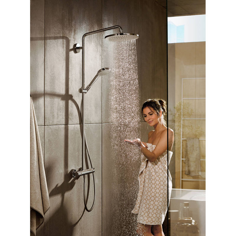 Душевая система Hansgrohe Croma Select Showerpipe 280 1jet 26790000 хром с термостатом