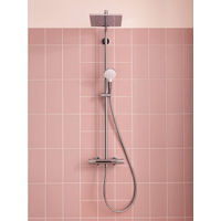 Душевая система Hansgrohe Crometta E Showerpipe 240 1jet 27271000 хром с термостатом — 4