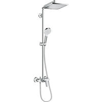 Душевая система Hansgrohe Crometta E Showerpipe 240 1jet 27284000 хром — 1
