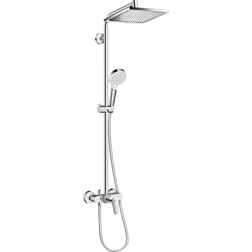 Душевая система Hansgrohe Crometta E Showerpipe 240 1jet 27284000 хром