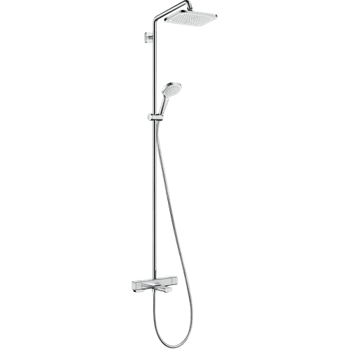 Душевая система Hansgrohe Croma E Showerpipe 280 1jet 27687000 хром с термостатом
