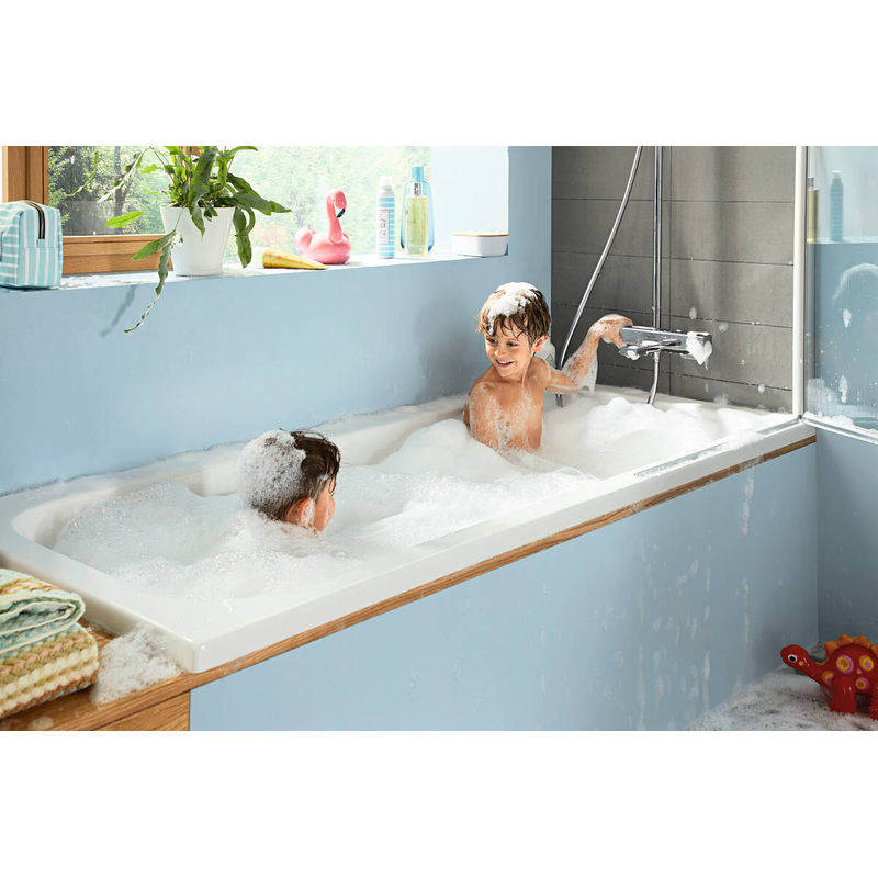 Душевая система Hansgrohe Croma E Showerpipe 280 1jet 27687000 хром с термостатом