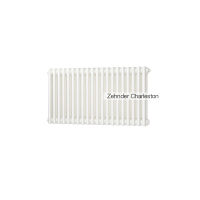 Радиатор стальной Zehnder Charleston 3050 - 18 секц. 1/2 бок.подк. RAL9016 (кроншт.в компл) — 1