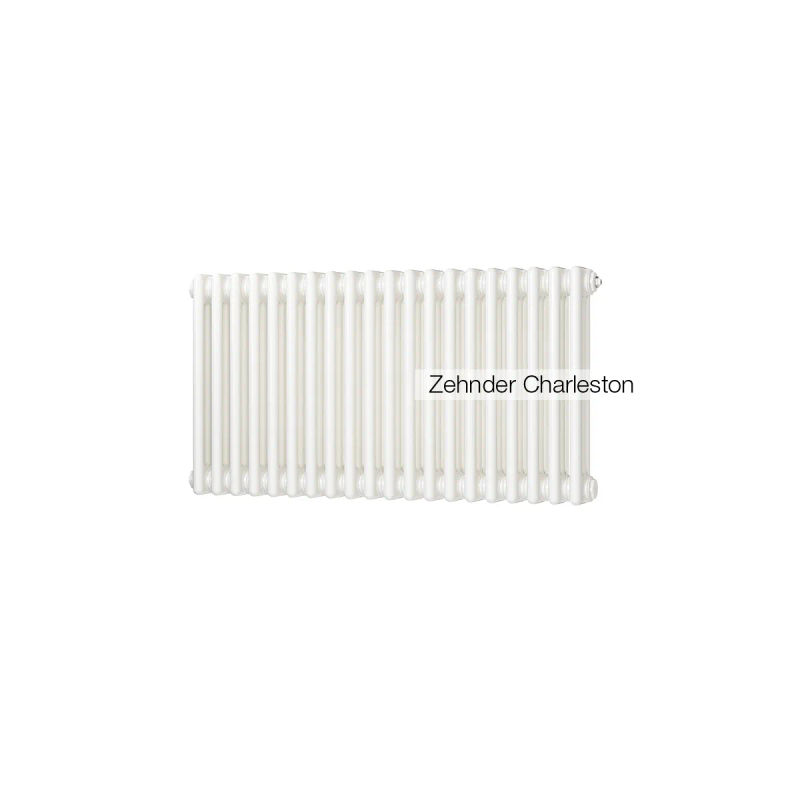 Радиатор стальной Zehnder Charleston 3050 - 18 секц. 1/2 бок.подк. RAL9016 (кроншт.в компл)