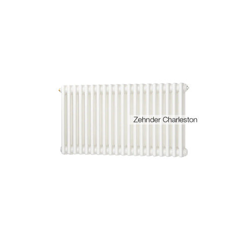 Радиатор стальной Zehnder Charleston 3050 - 30 секц. 1/2 ниж.подк. RAL9016 (кроншт.в компл)