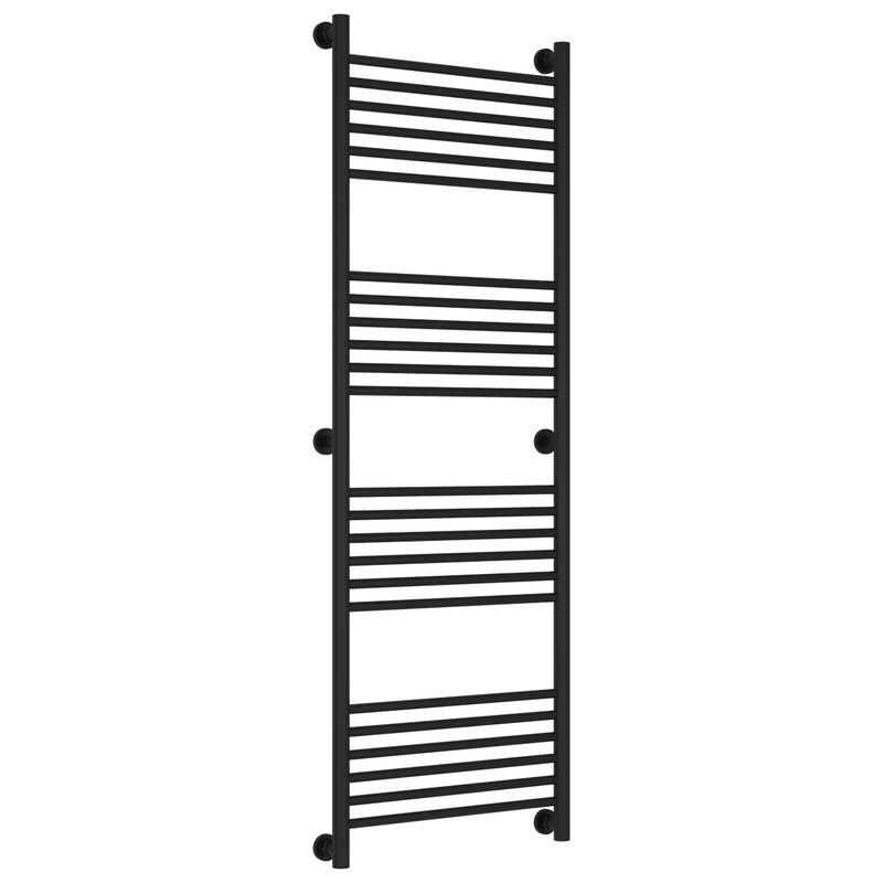 Полотенцесушитель водяной Сунержа ДР Богема+ прямая 1500х500 (Матовый чёрный)