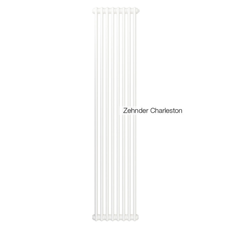 Радиатор стальной Zehnder Charleston 3150 - 06 секц. 1/2 бок.подк. RAL9016 (кроншт.в компл)