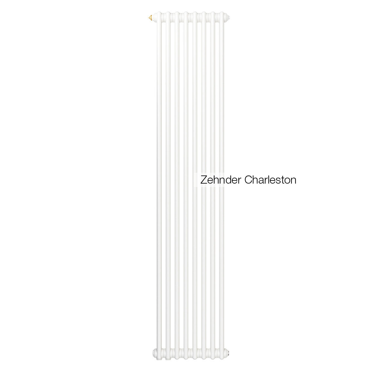 Радиатор труб. Zehnder Charleston 3180, 04 сек.1/2 ниж.подк. RAL9016 (кроншт.в компл)