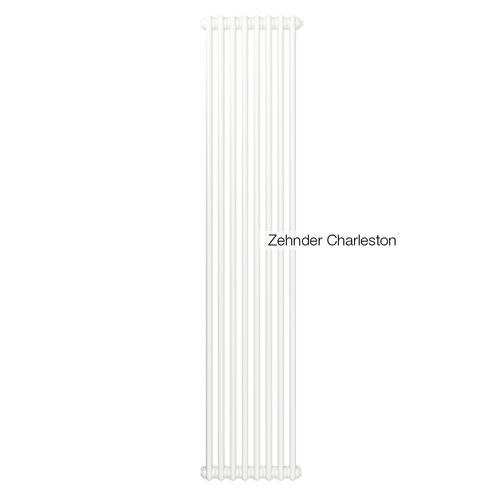Радиатор стальной Zehnder Charleston 3180 - 08 секц. 1/2 бок.подк. RAL9016 (кроншт.в компл)