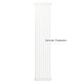 Радиатор труб. Zehnder Charleston 3180, 08 сек.1/2 ниж.подк. RAL9016 (кроншт.в компл)