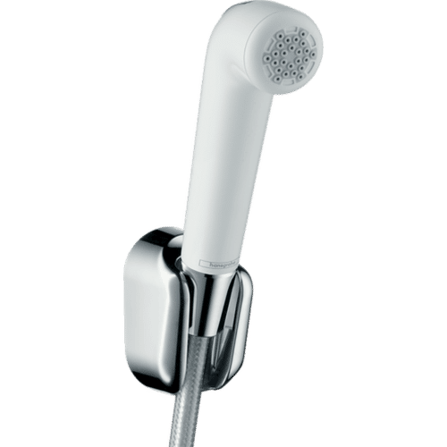 Гигиенический набор Hansgrohe 32127000 со шлангом 125 см и держателем хром