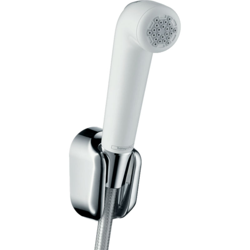 Гигиенический набор Hansgrohe 32127000 со шлангом 125 см и держателем хром