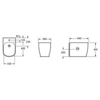 Биде Lavinia Boho Bell Pro 33010040 — 2