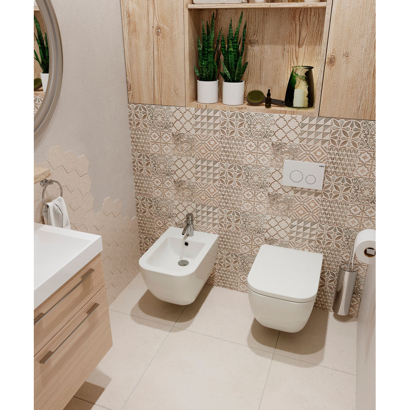 Подвесной унитаз Lavinia Boho One 33020020 крышка Soft-close