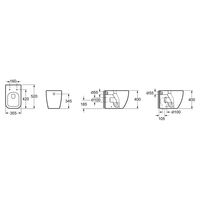 Приставной унитаз Lavinia Boho One 33020050 крышка Soft-close — 9