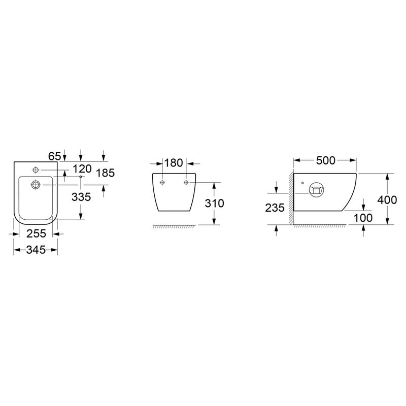 Биде Lavinia Boho One 33020070