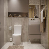 Напольный унитаз Lavinia Boho Biore 3304001R со сливной арматурой Geberit (крышка Soft-close) — 10