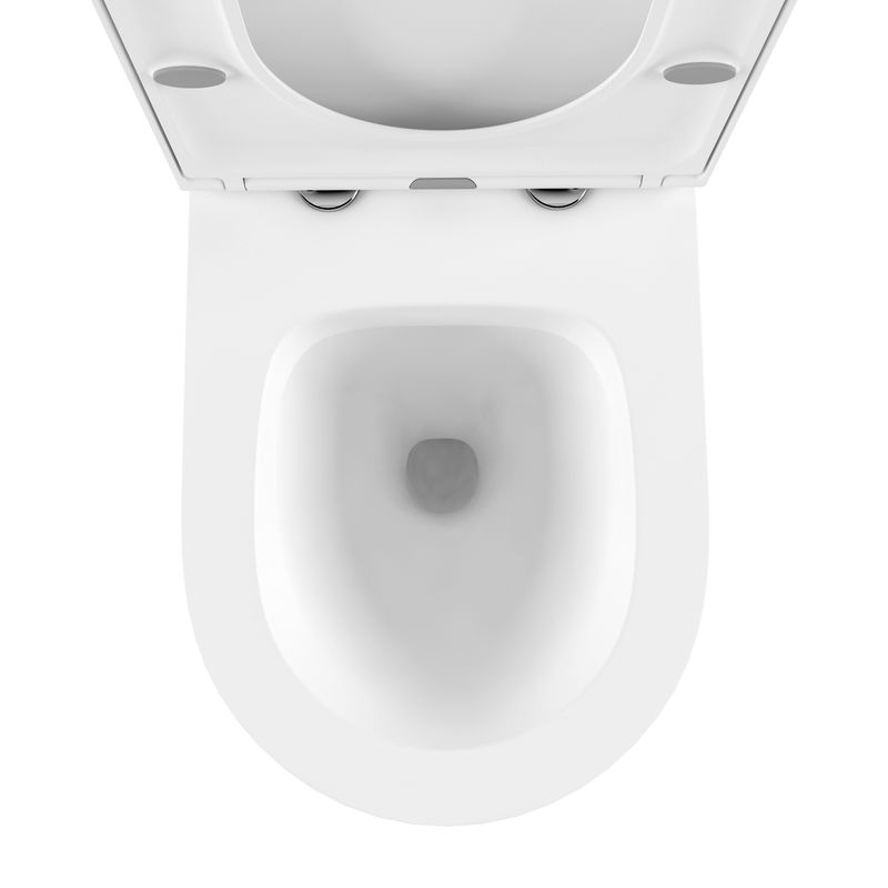 Подвесной унитаз Lavinia Boho Biore Compacto Rimless 330402CR крышка Soft-close